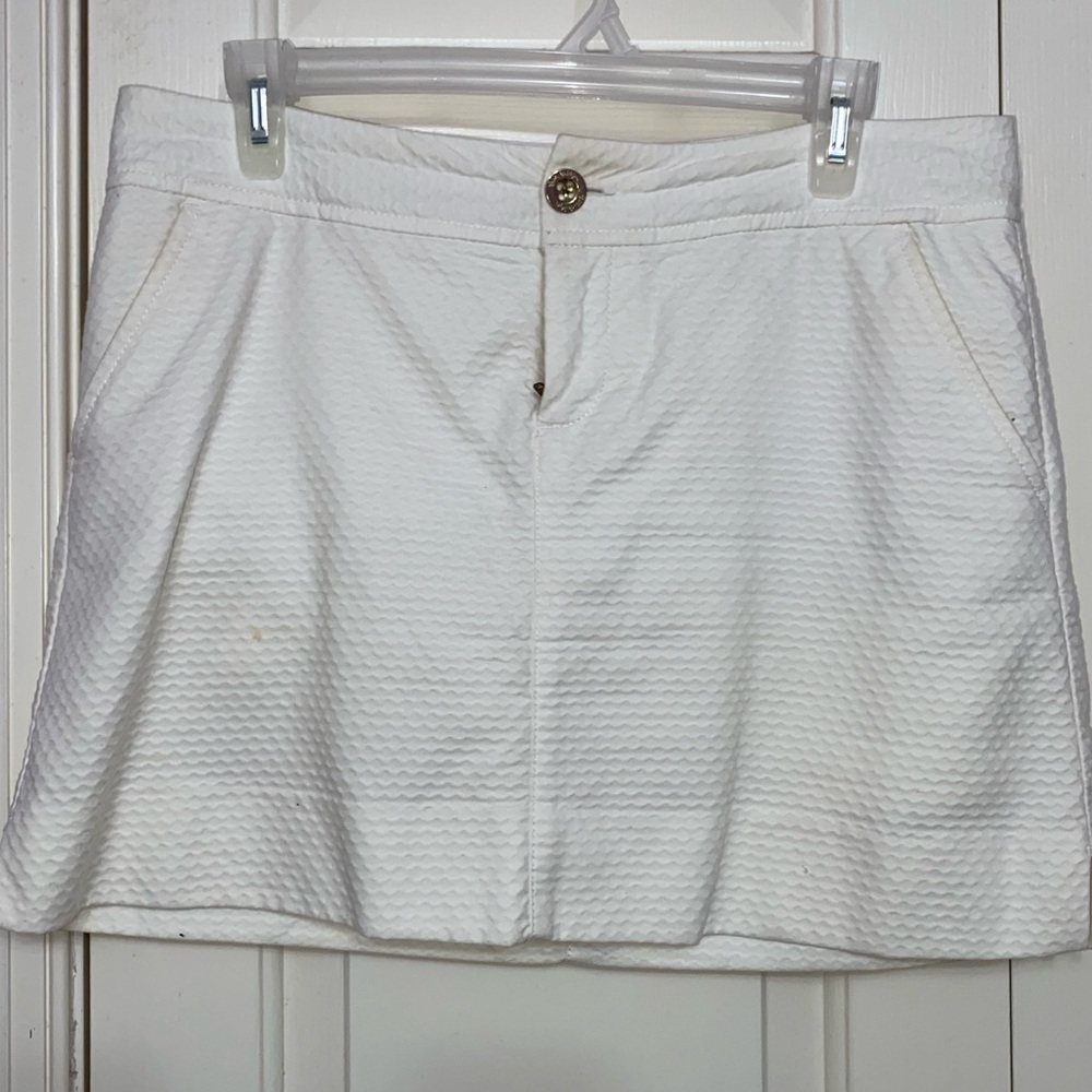 Lily Pulitzer White Skort